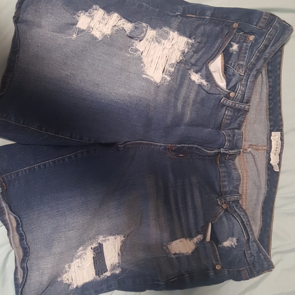 Torrid shorts.